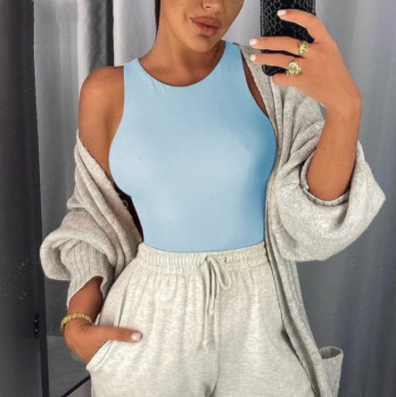 PREMIUM SLEEVELESS BODYSUIT