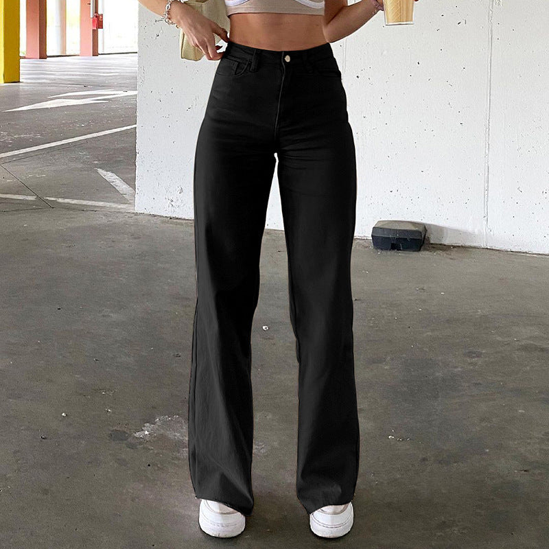 PREMIUM HIGH-WAIST JEANS