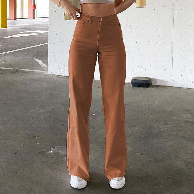 PREMIUM HIGH-WAIST JEANS