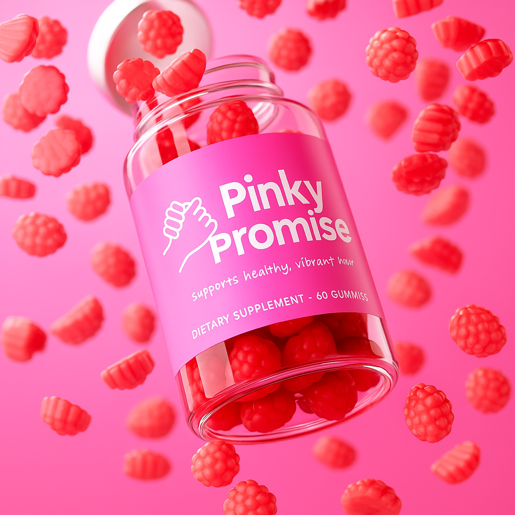Pinky Promise Probiotic Peach Gooey gummies