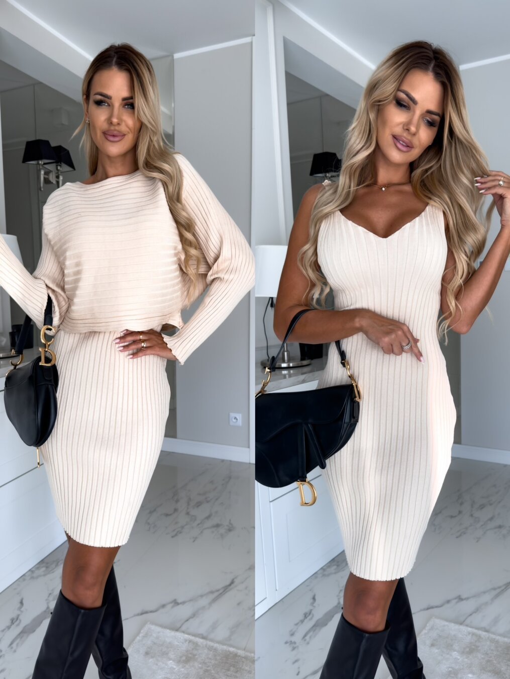 PREMIUM KNIT DRESS SET