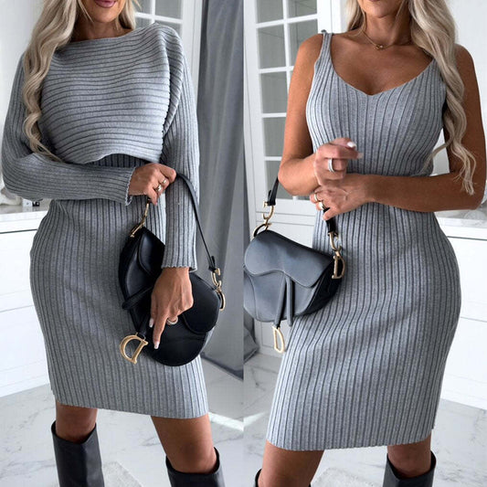 PREMIUM KNIT DRESS SET